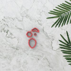 Polimer Kil Kalıbı Çilek Model /240